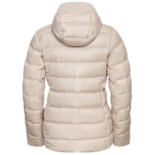 Odlo Winter Jacket Severin N-Thermic Insulated Hooded (water-repellent, windproof, breathable) beige ladies